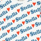 سويت شيرت بنات بالشعار باللون العاجي, 1, hi-res