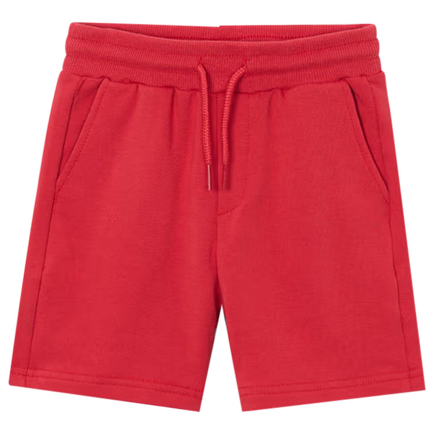 Boys Red Logo Shorts, 8, hi-res