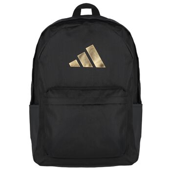 Black & Gold Logo Backpack