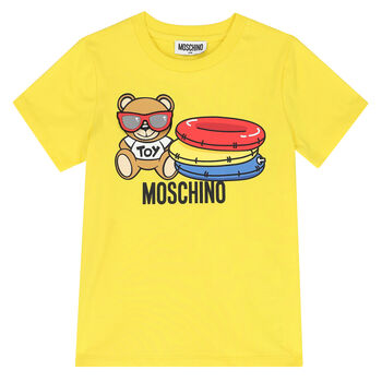 Yellow Teddy Logo T-Shirt
