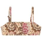 Girls Pink Floral Bikini, 1, hi-res