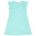 Girls Aqua Dress Set, 1, hi-res