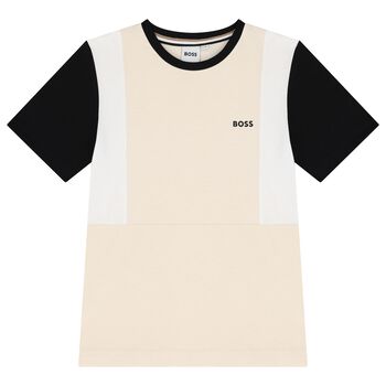 Boys Ivory Logo T-Shirt