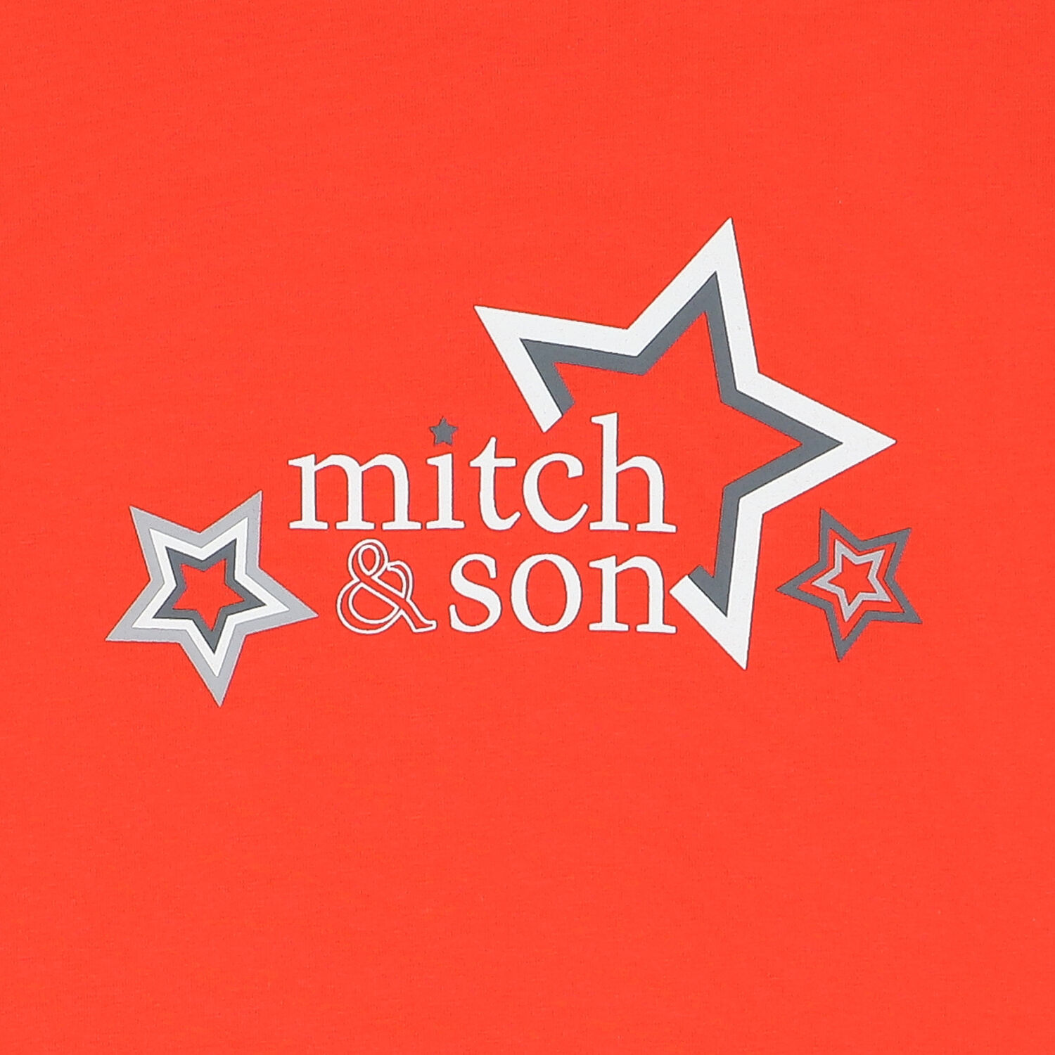 تيشيرت بالشعار باللون الأحمر للأولاد, 1, hi-res