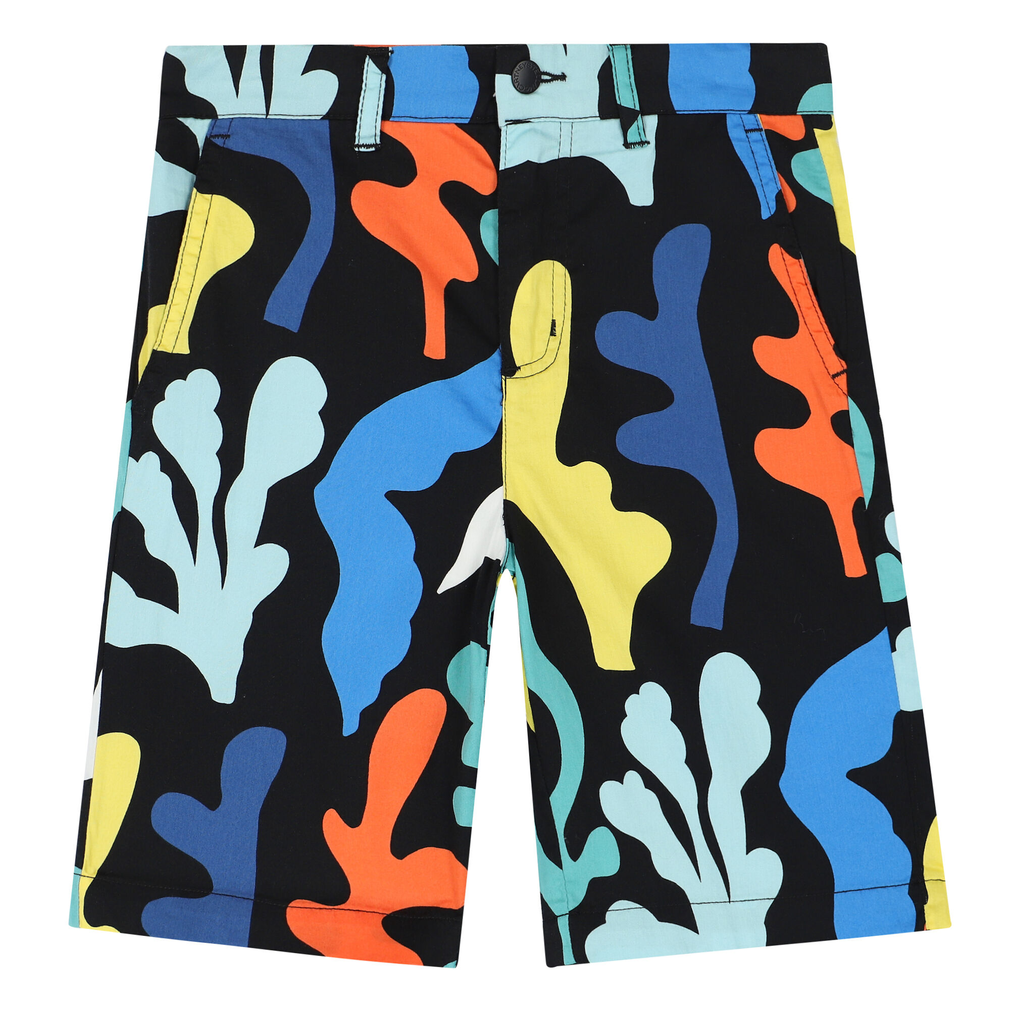 Stella McCartney Boys Multi Colored Bermuda Shorts Junior