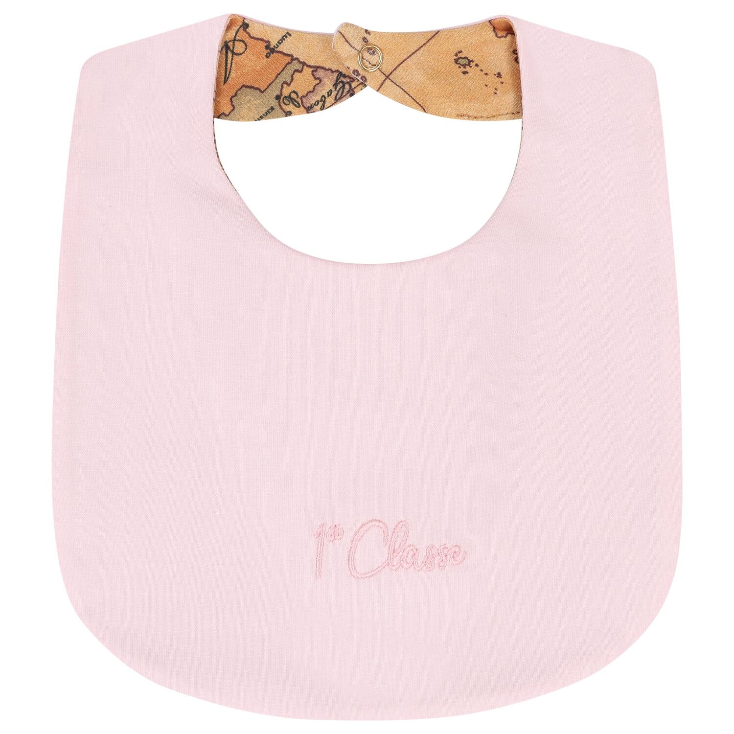 Baby Girls Beige & Pink Geo Map Babygrow Gift Set, 2, hi-res