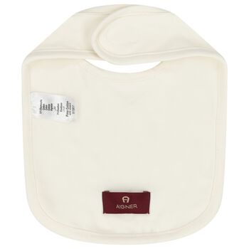 Ivory Logo Baby Bib