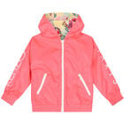 Girls Neon Pink Reversible Jacket, 1, hi-res