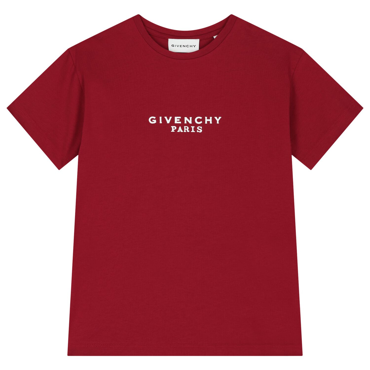 Girls Red Logo T-Shirt, 2, hi-res