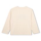 Beige Tiger & Friend Logo Long Sleeve Top, 1, hi-res