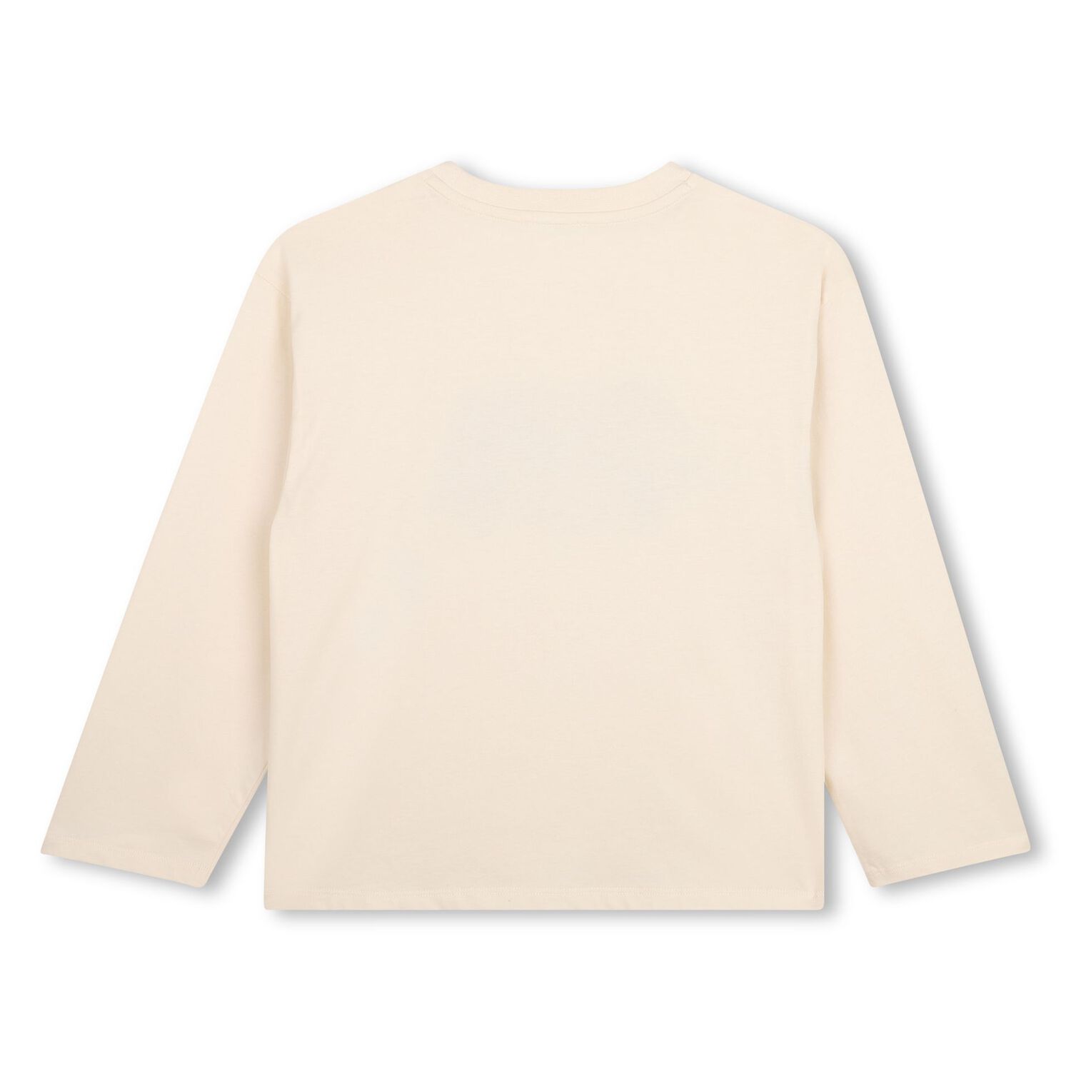 Beige Tiger & Friend Logo Long Sleeve Top, 1, hi-res