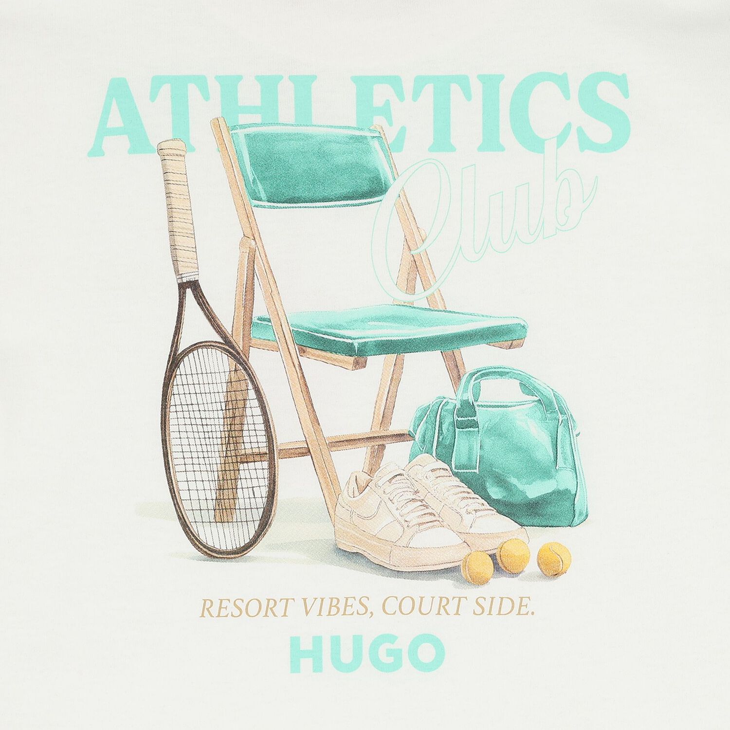 Boys White Logo T-Shirt, 1, hi-res