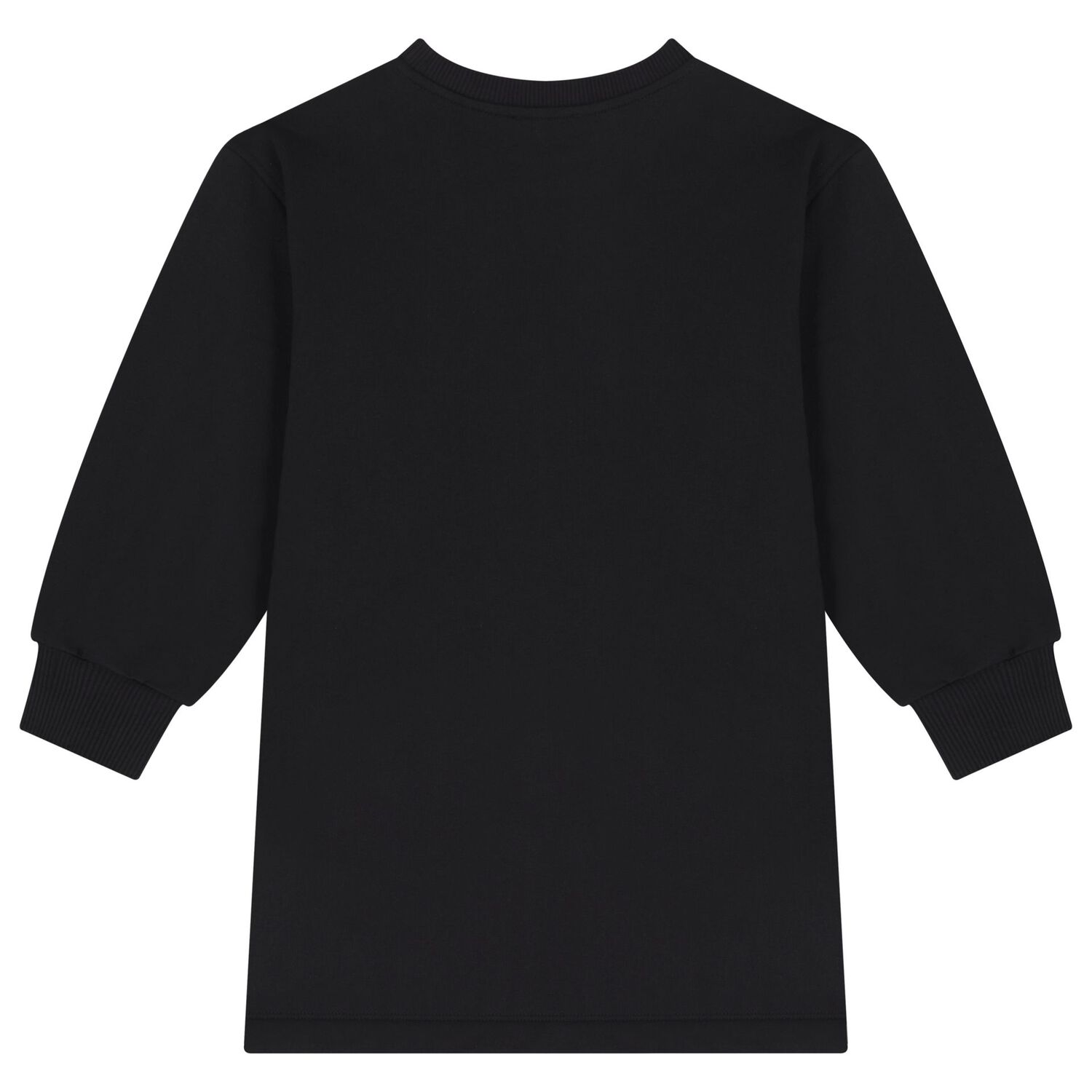 فستان باللون الأسود بشعار تيدي بير للبنات , 4, hi-res