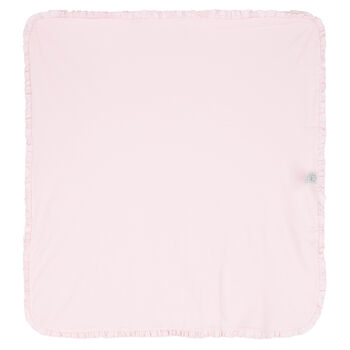 Baby Girls Pink Heart Blanket