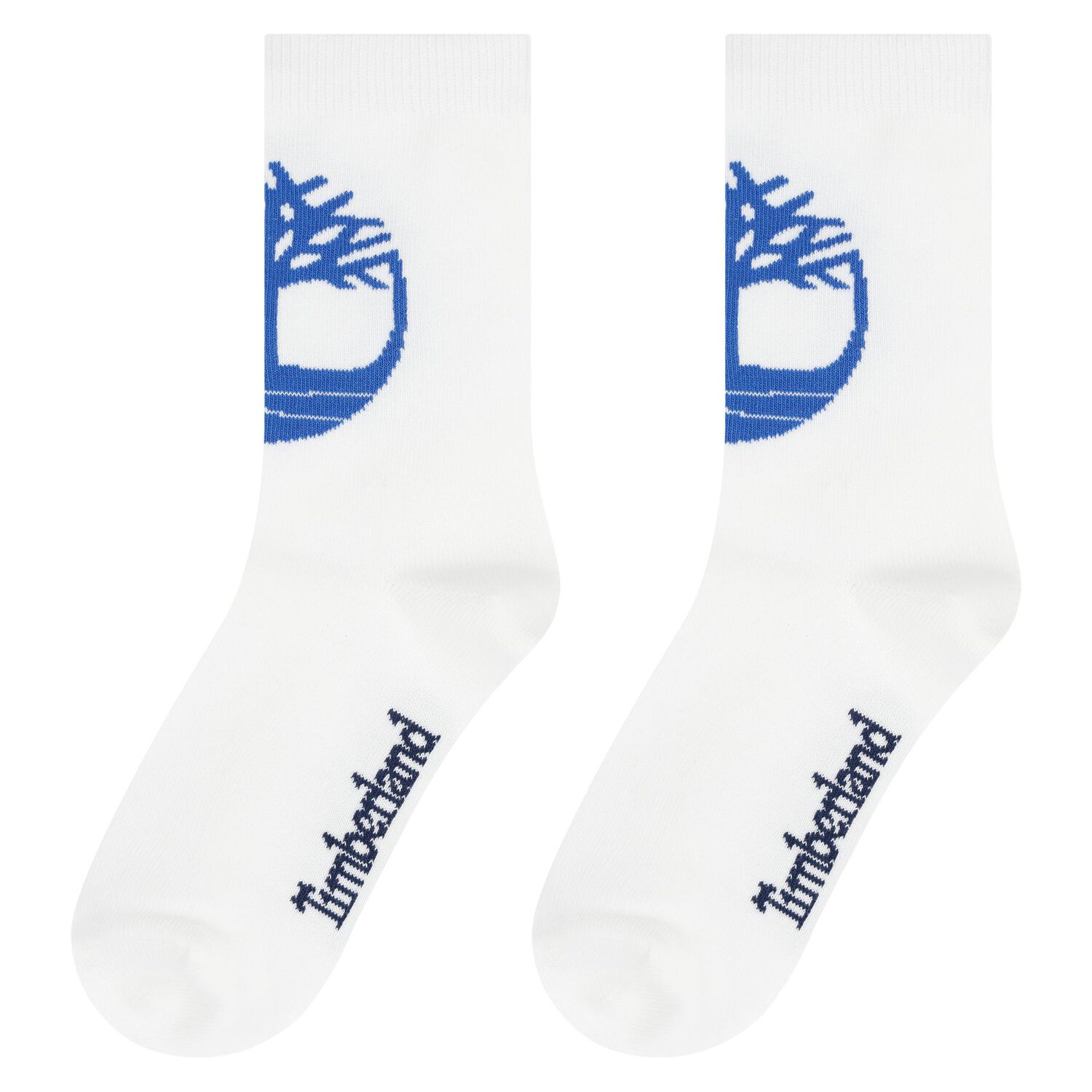 Boys White Logo Socks ( 2-Pack ), 1, hi-res image number null