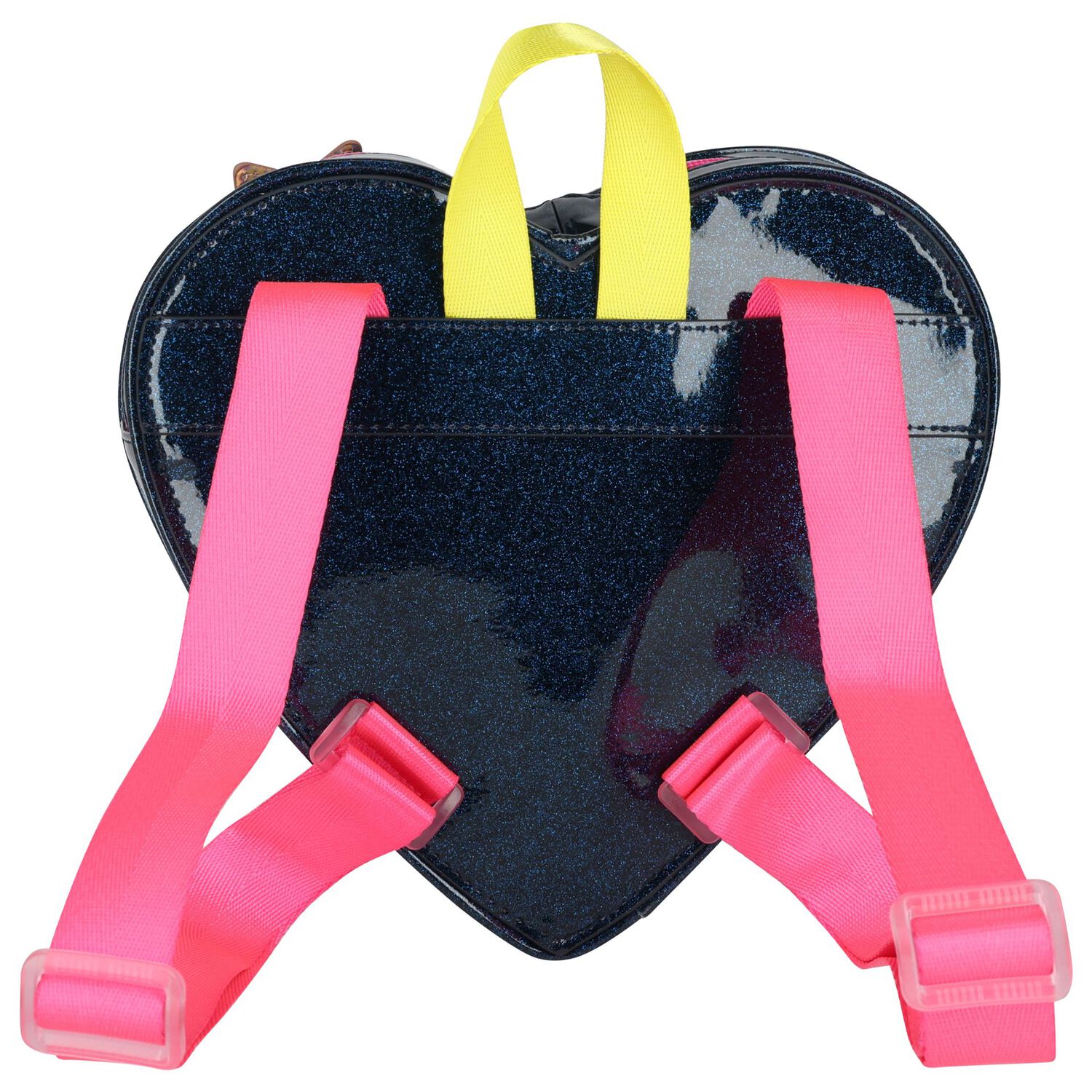 حقيبة ظهر للبنات باللون الأزرق اللامع, 1, hi-res