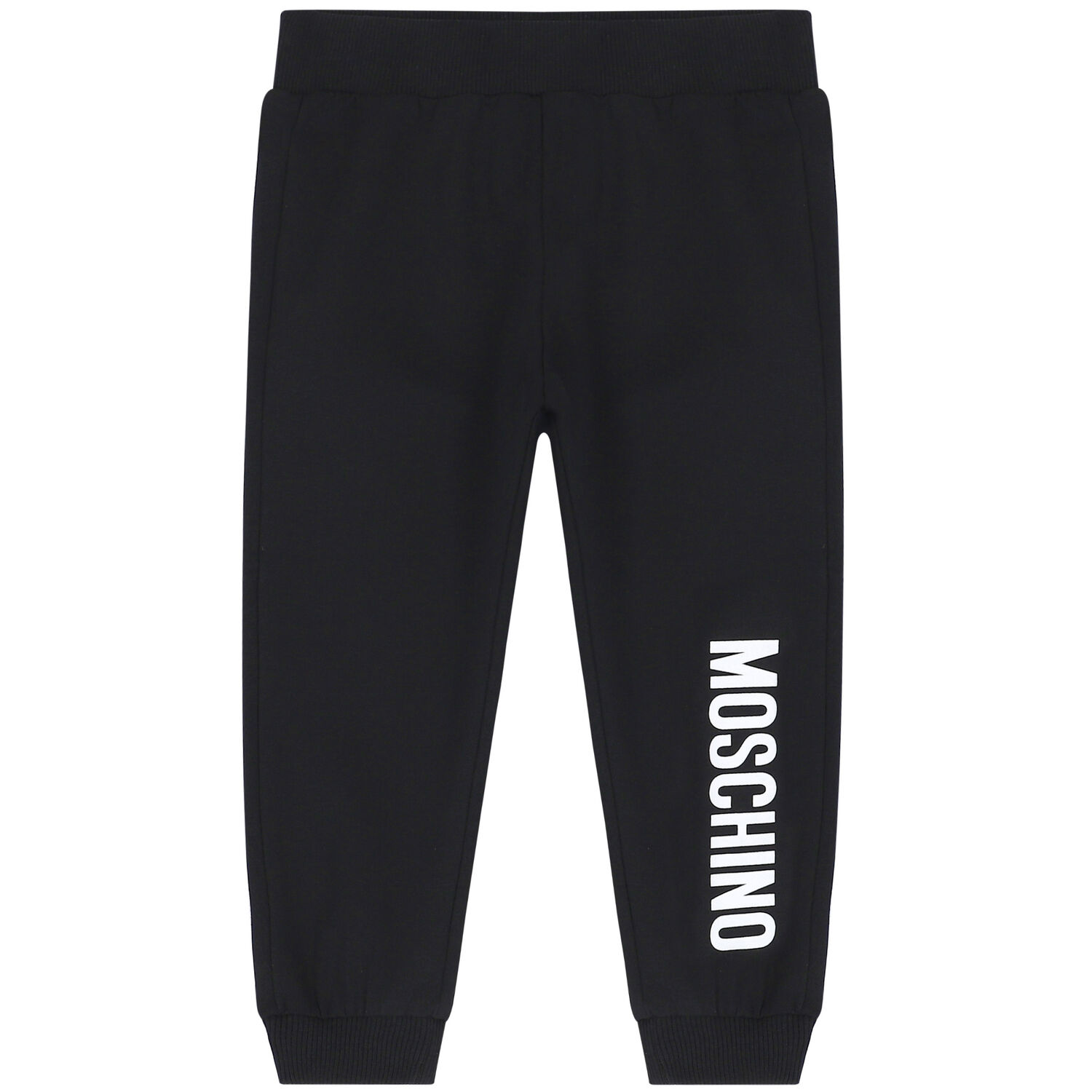 Black Logo Joggers, 1, hi-res