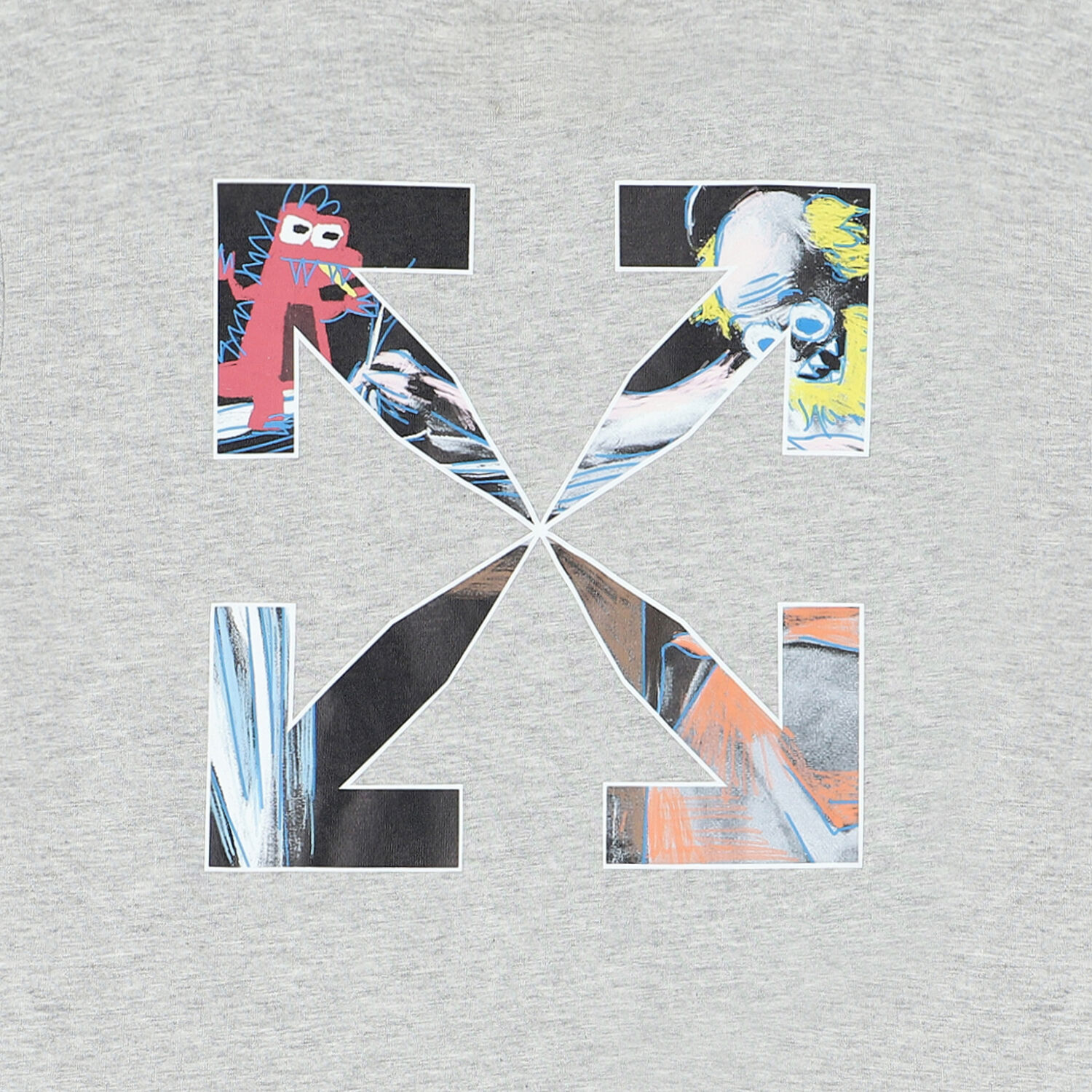 Grey Monster Arrow Logo T-Shirt, 3, hi-res