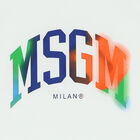 Boys White Varsity Logo T-Shirt, 1, hi-res