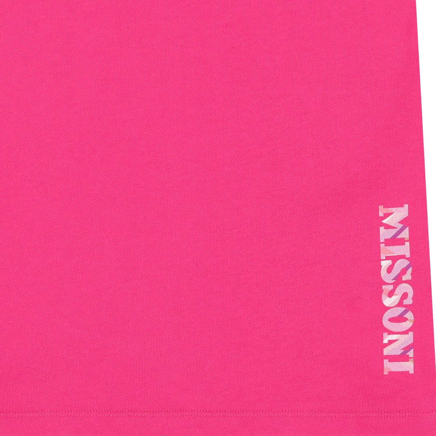 Girls Pink & White Zig Zag Dress, 1, hi-res