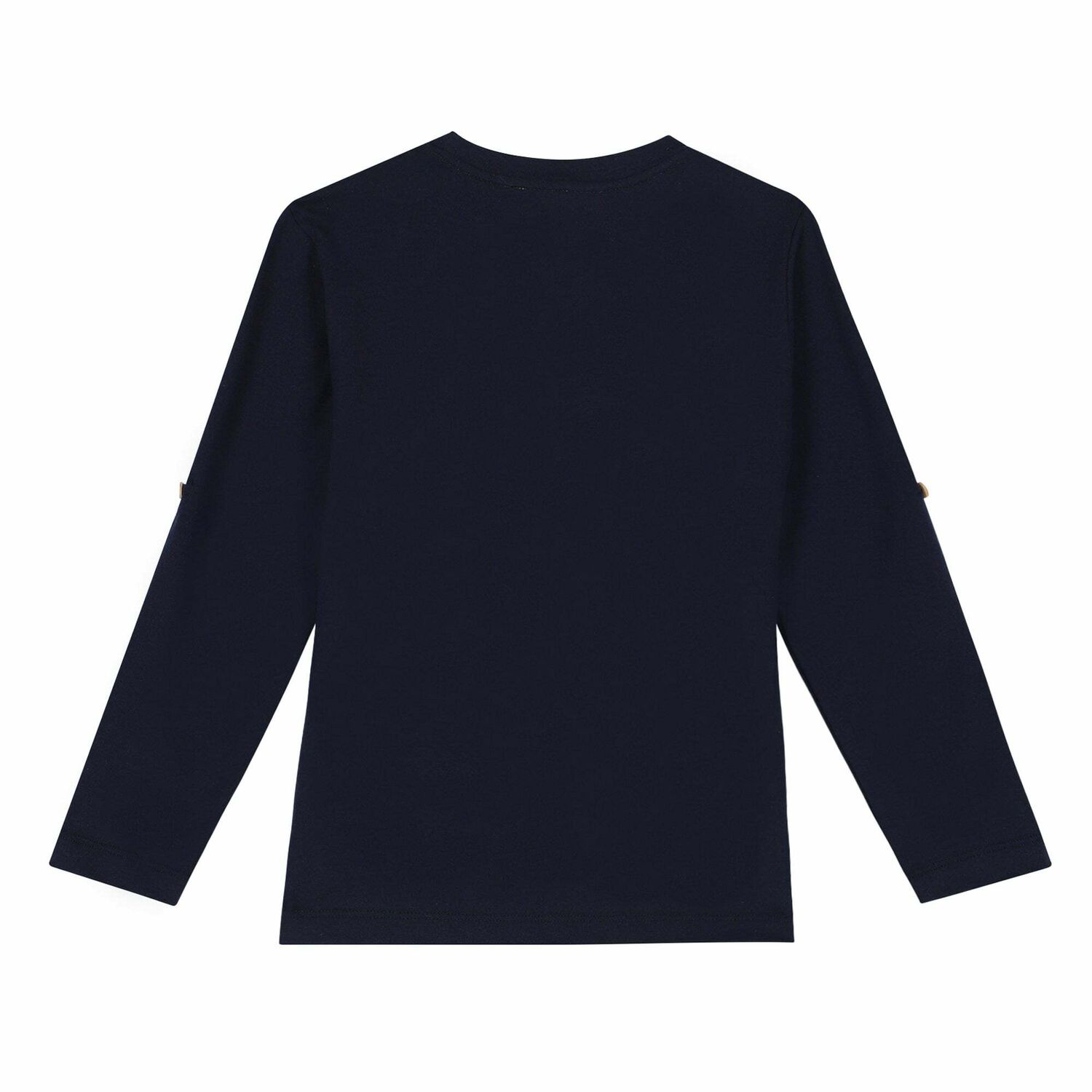 Boys Navy Blue Logo Top, 1, hi-res image number null