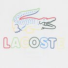 Girls White Logo T-Shirt, 1, hi-res