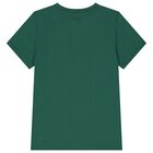 Boys Green Logo T-Shirt, 2, hi-res