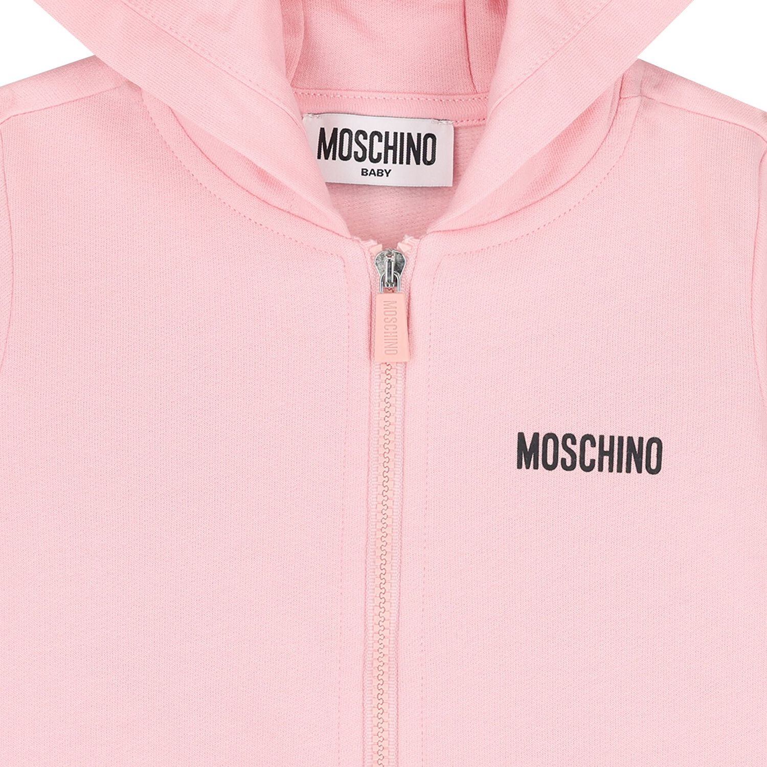 بدلة رياضية للأطفال بشعار دب تيدي باللون الوردي للبنات, 3, hi-res