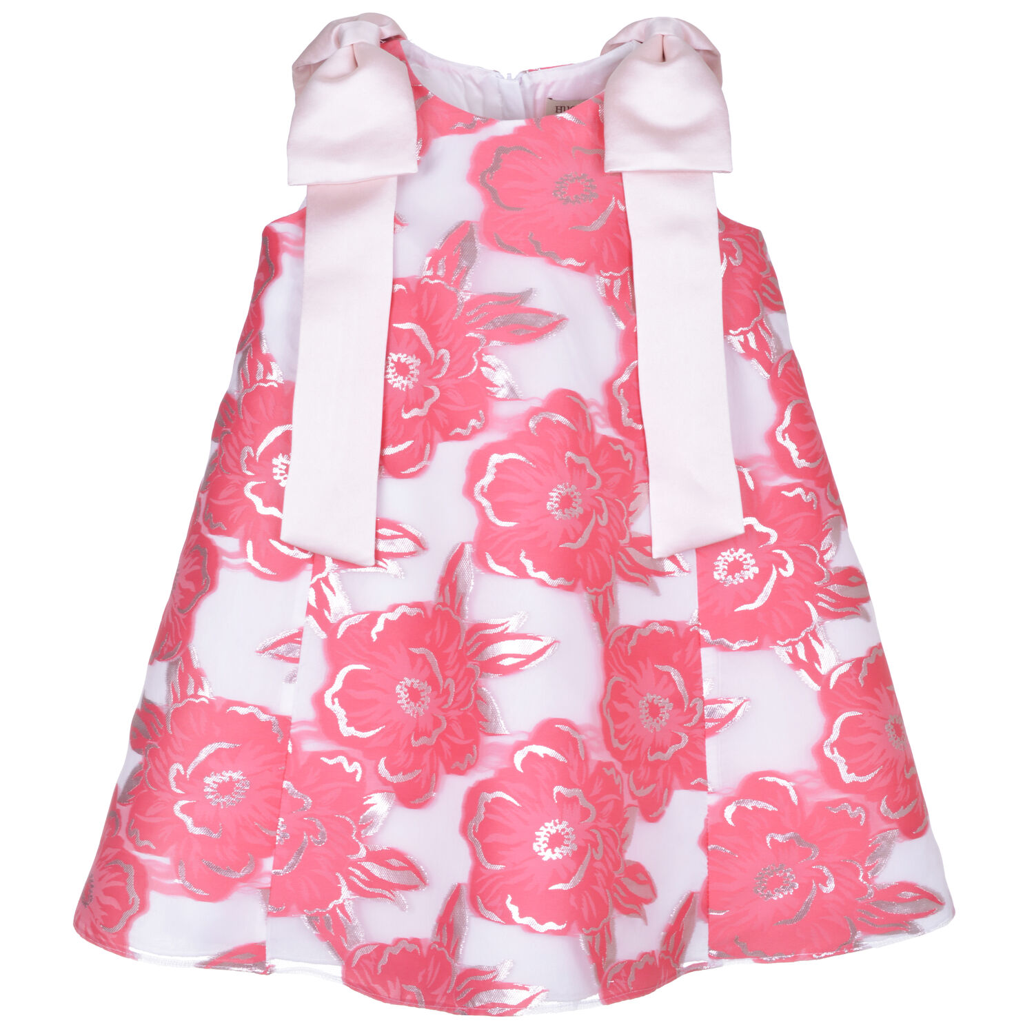 طقم فستان باللون الوردي, 1, hi-res