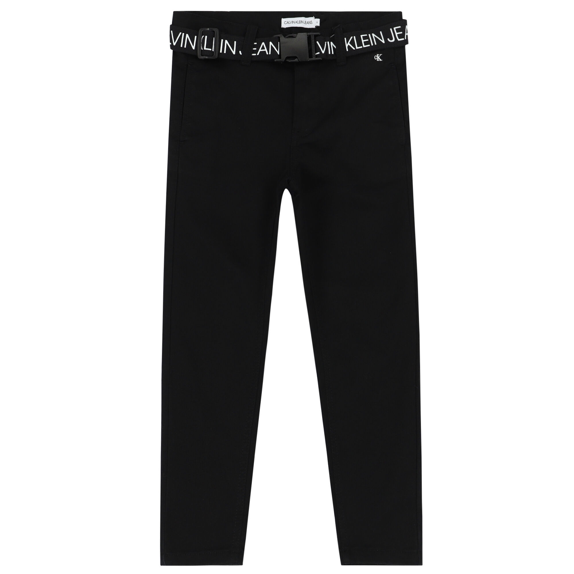Calvin Klein Boys Black Logo Trousers Junior Couture UAE