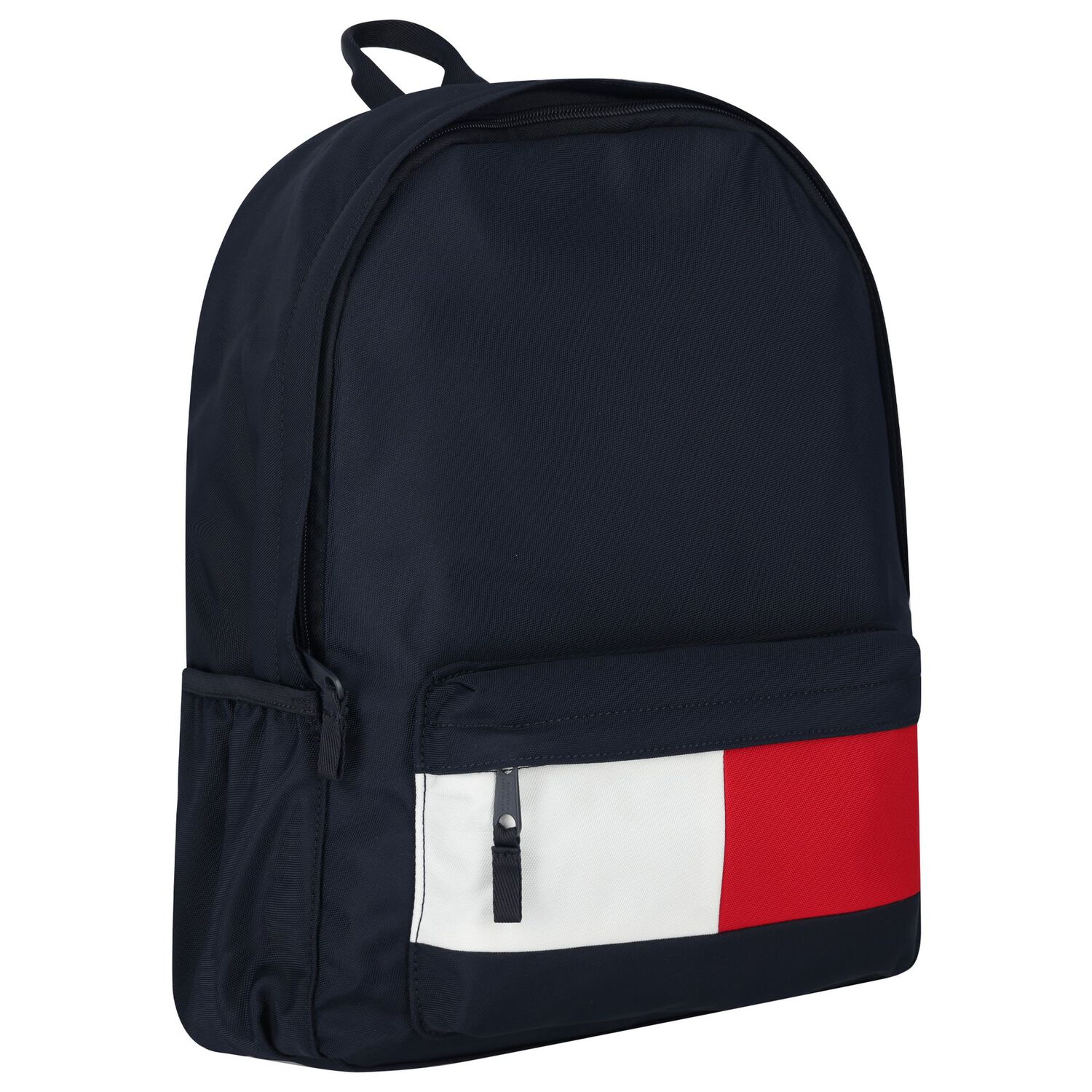 Boys Navy Blue Logo Backpack ( 45cm ), 2, hi-res
