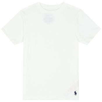 Boys Black & White Logo T-Shirts ( 2-Pack )