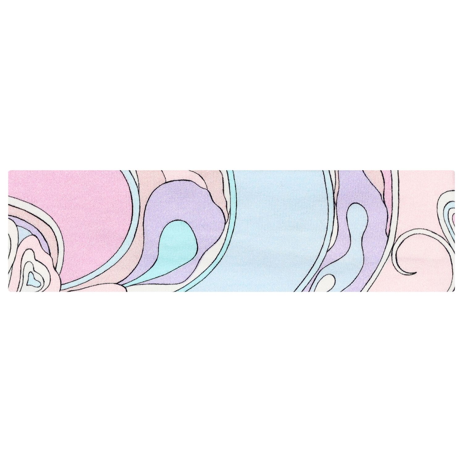 Girls Lilac, Pink & Blue Orchidee Headband, 1, hi-res