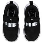 حذاء رياضي أسود ناعم سلكي من سليب تيك 2, 1, hi-res