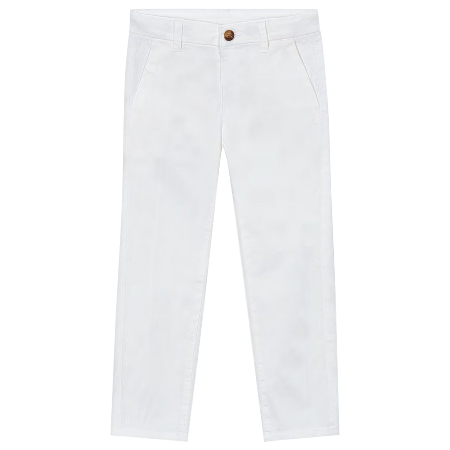 Boys Ivory Trousers, 4, hi-res