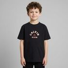 Boys Black Logo T-Shirt, 1, hi-res