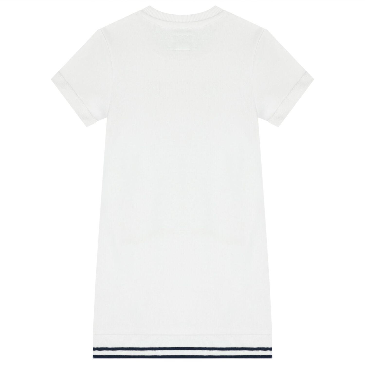 فستان بنات بالشعار بطبعه تيدى بير باللون الابيض , 1, hi-res