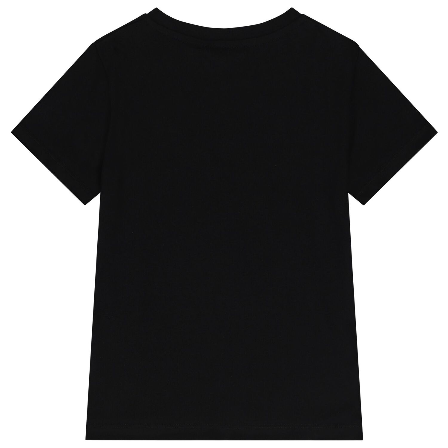 تيشيرت بنات بشعار ميدوسا باللون الأسود, 1, hi-res