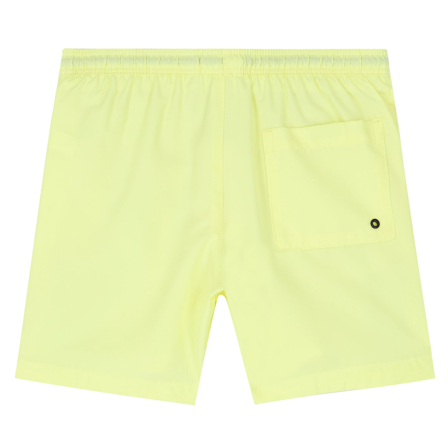 Boys Light Yellow Logo Swim Shorts, 1, hi-res image number null