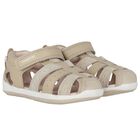 Younger Boys Beige Sandals , 2, hi-res