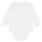 Baby Boys White Polo Bear Babysuit Gift Set, 1, hi-res