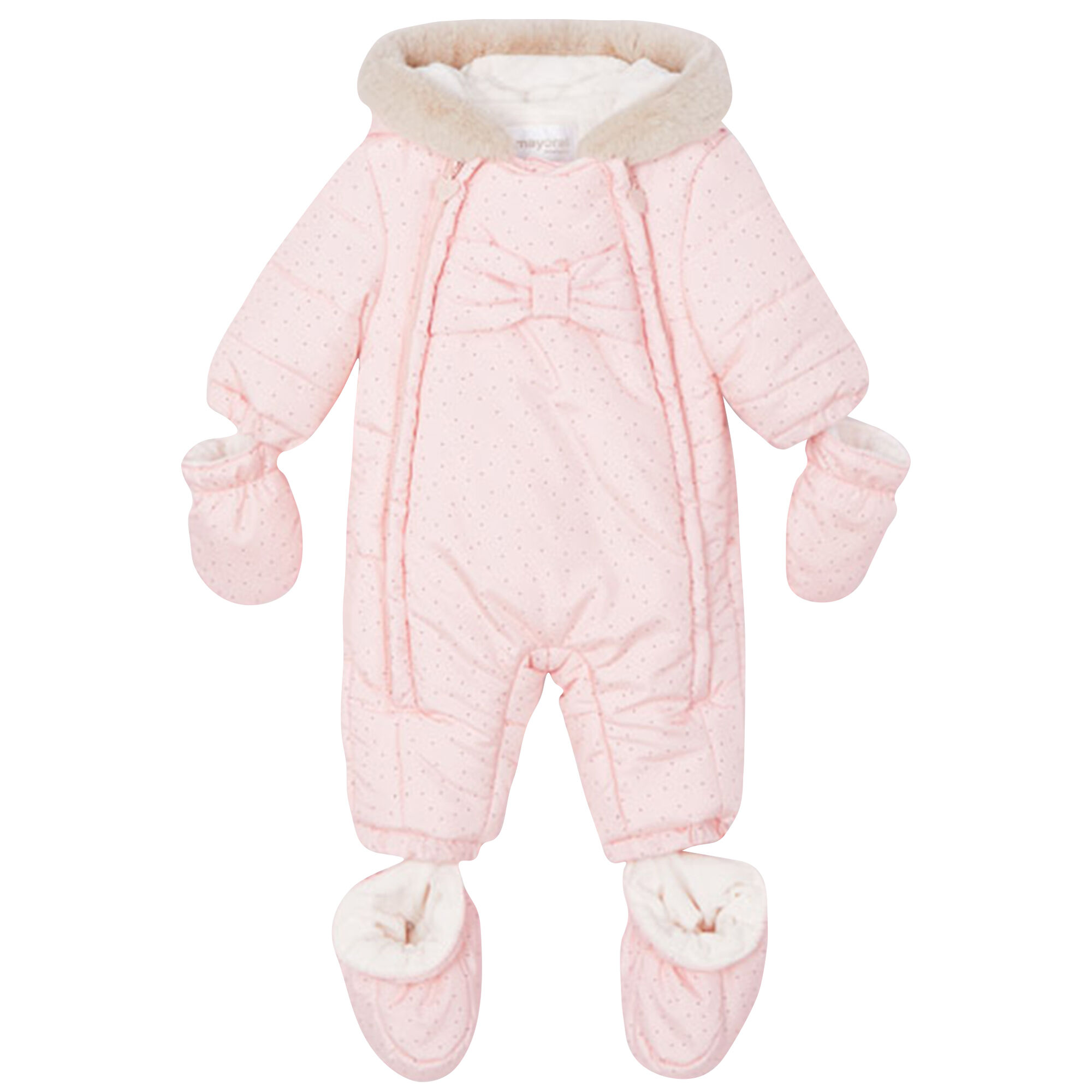 Snowsuit for newborn girl sales