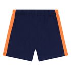 Baby Boys Orange  & Navy Blue Disney Shorts Set, 1, hi-res
