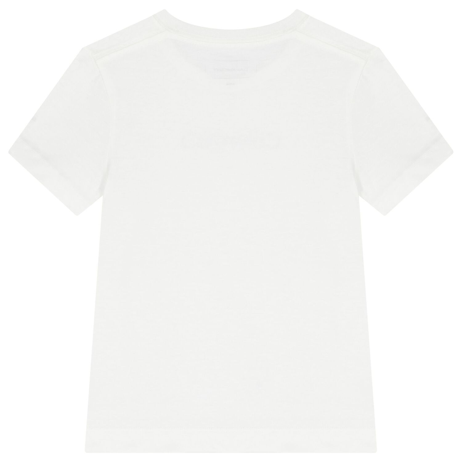 Boys White Logo T-Shirt, 4, hi-res image number null