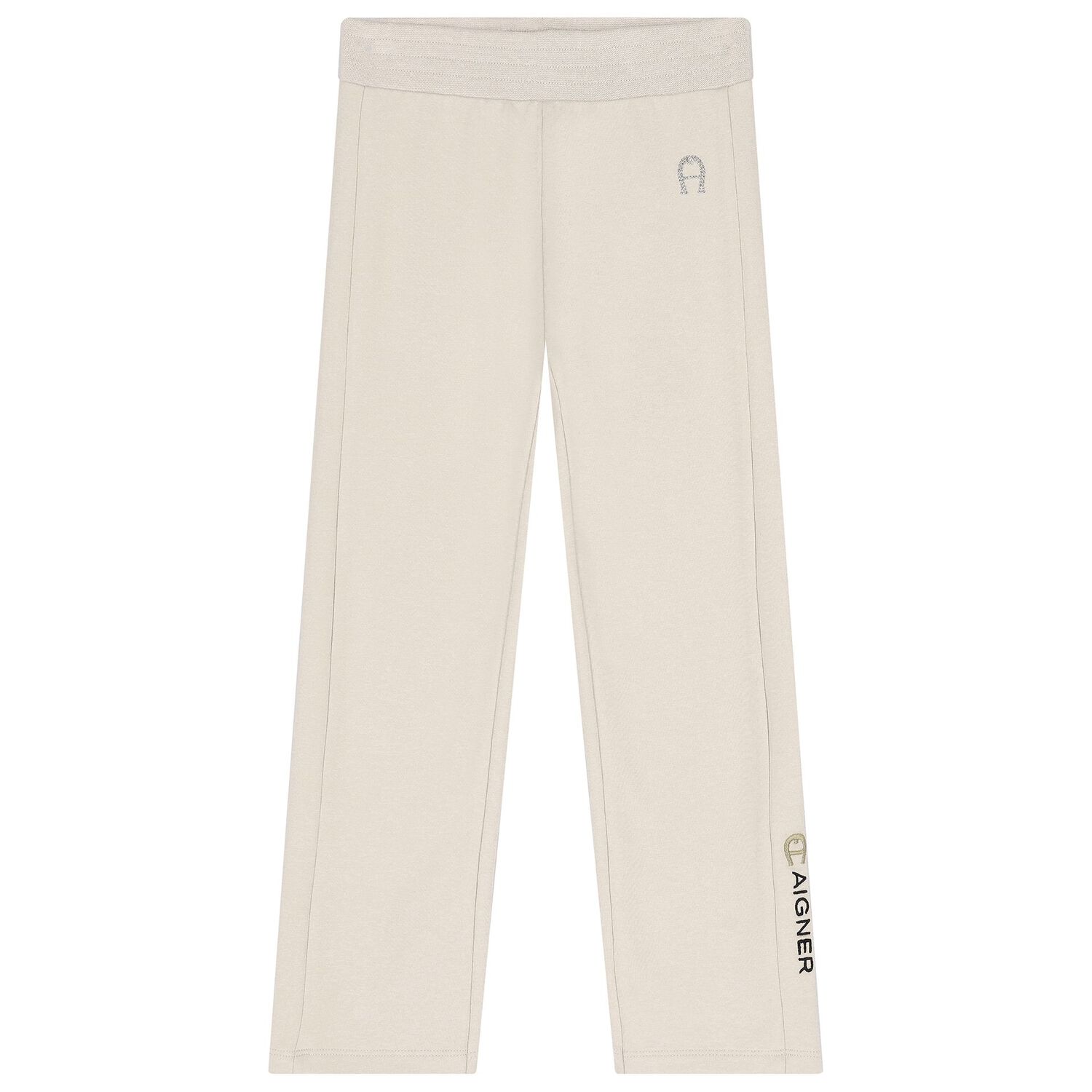 بدلة رياضية بشعار دب تيدي باللون البيج للبنات, 1, hi-res