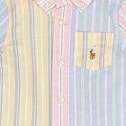 Baby Girls Multi-Coloured Striped Romper, 1, hi-res