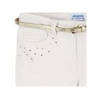 Girls Ivory Embellished Shorts, 1, hi-res