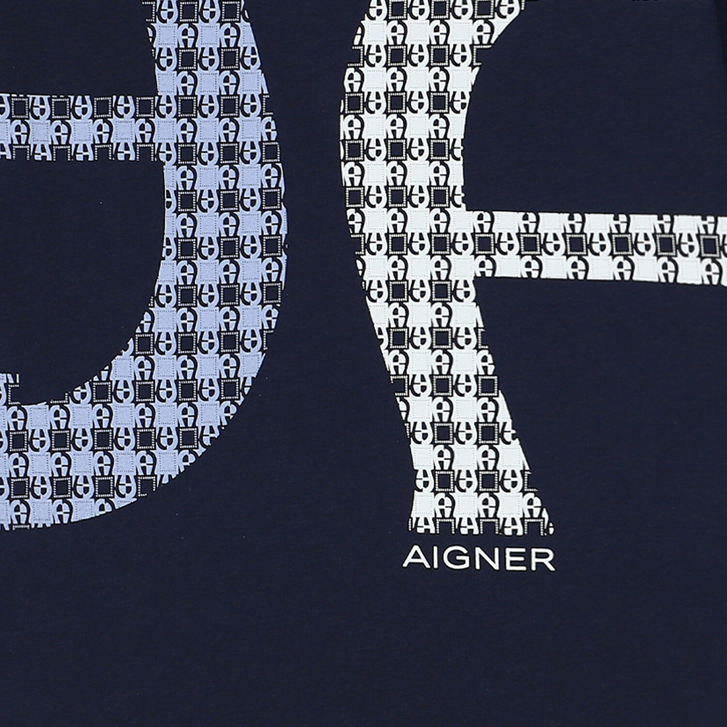 Boys Navy Blue Logo Long Sleeve Top, 1, hi-res image number null