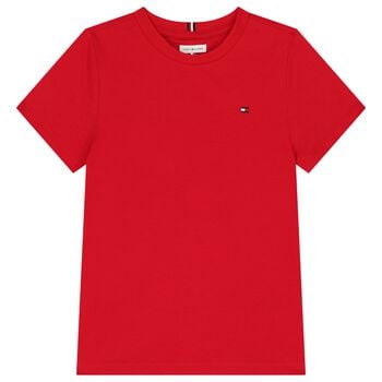 Boys Red Logo T-Shirt