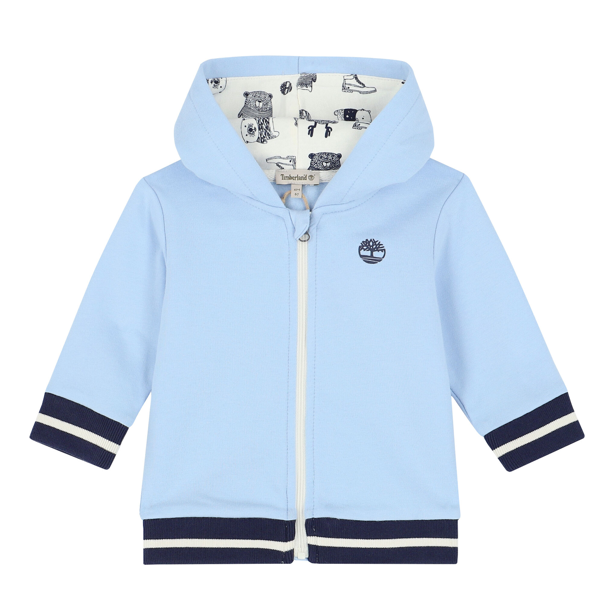 Timberland baby blue top